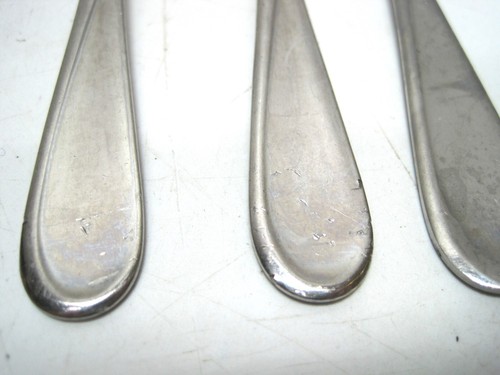 Set di 5 - Oneida USA Flight Reliance cucchiai forchetta posate inox vintage - Foto 3 di 3