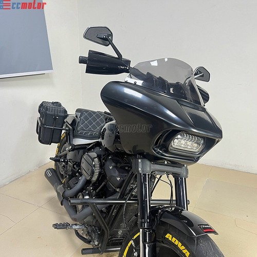 For Harley Softail Fat Bob FXFB 114 FXFBS 2018-2024 Front Fairing Windshield Kit - Imagen 3 de 16