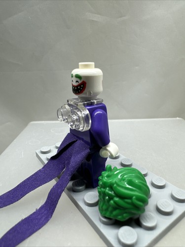 Lego Joker Long Coat Tails Minifigure Batman Lego Movie DC Superheroes Balloon - Picture 7 of 7
