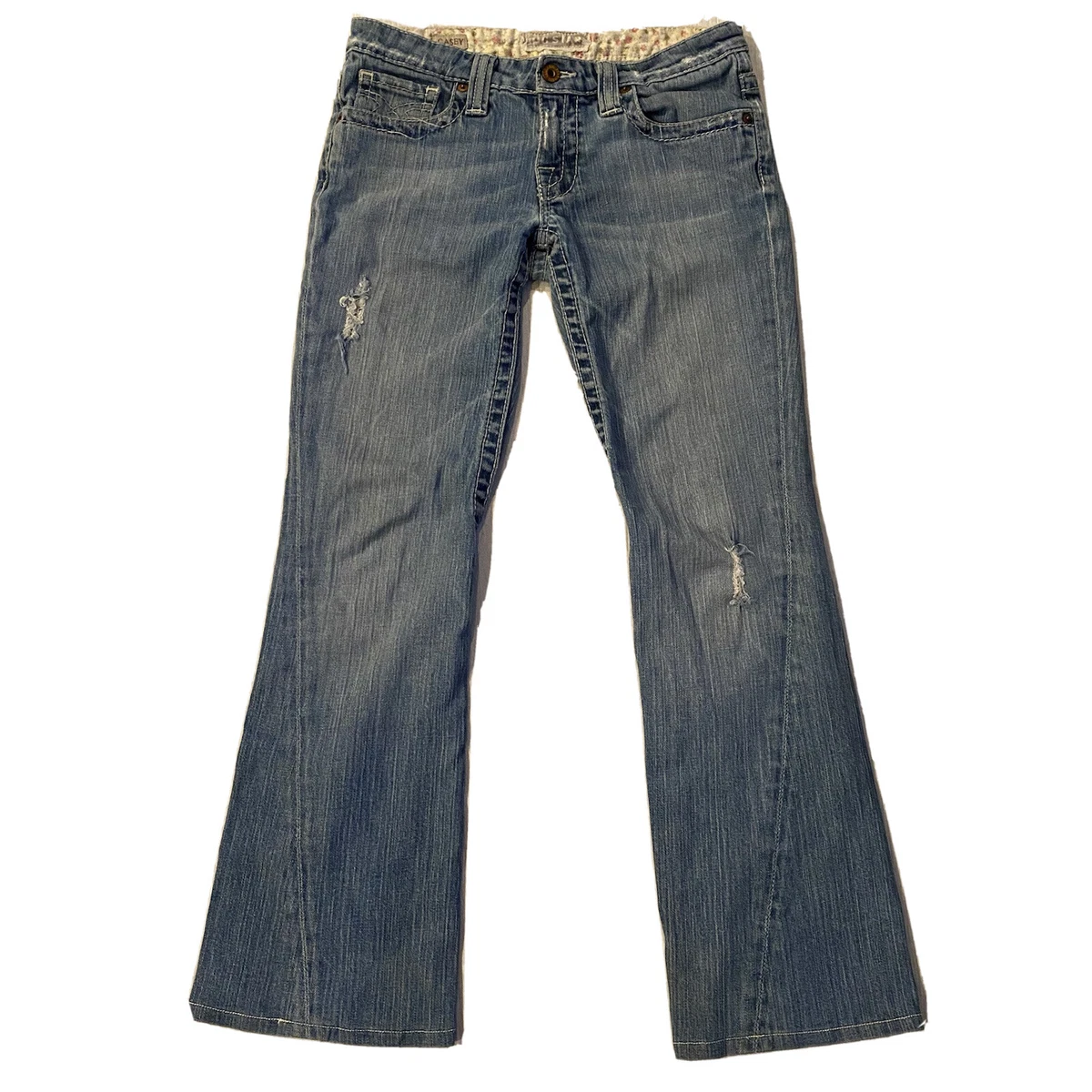 Big Star Casey Low Rise Bootcut Stretch Light Blue Denim Women s Jeans 27R