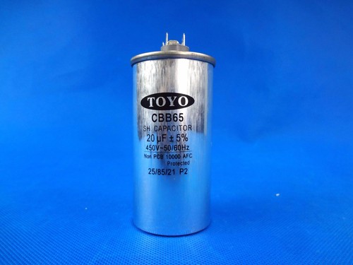 CBB65 TOYO Air Conditioner Motor Run Start Capacitor 2+4 Pin 20uF 50/60Hz (G11) - Picture 5 of 9