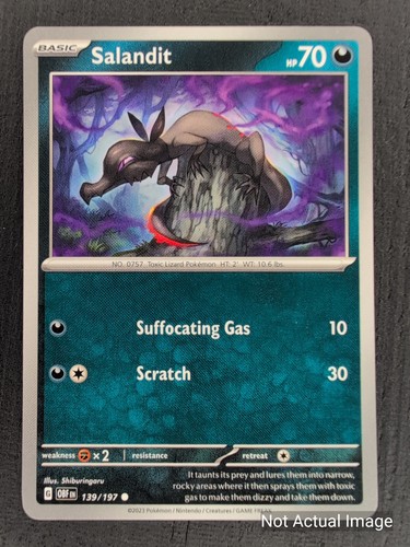 Pokemon TCG Obsidian Flames (OBF) Singles - Mix & Match cards to save up to 50%! - Picture 112 of 155