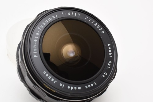 🍀MINT🍀PENTAX Fish eye TAKUMAR 17mm F/4 MF Lens For M42 Mount From JAPAN - Picture 12 of 14