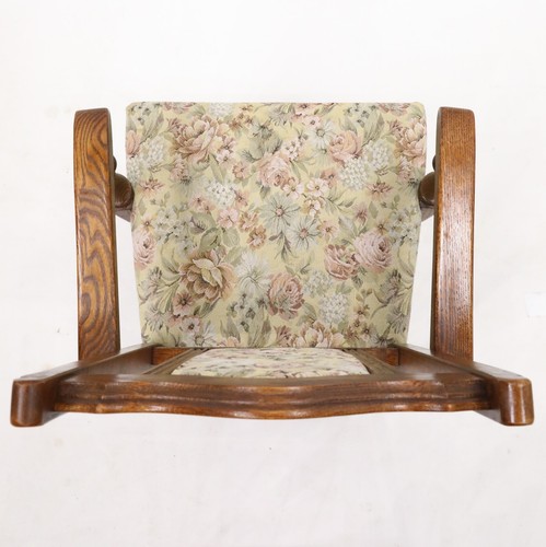 6 Old Charm Dining Chairs Tonwell Rose Upholstery Tudor Brown FREE UK Delivery* - Picture 14 of 24