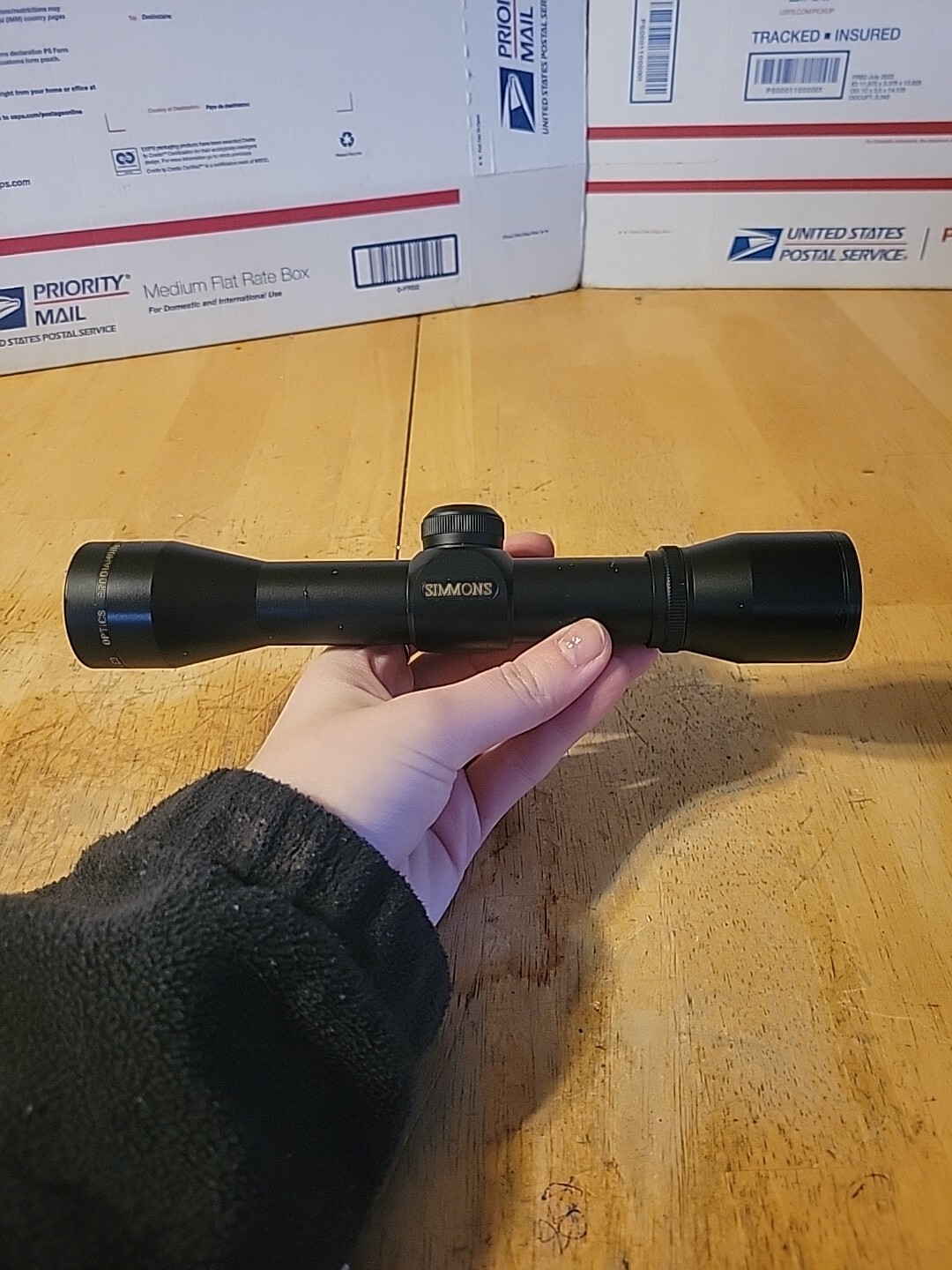 Simmons ProHunter Shotgun Scope 4x 32mm ProDiamond Reticle Matte eBay