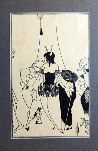 Dibujos de Aubrey BEARDSLEY de 1900 para Tales of Edgar Allan POE Ltd ARTE RARO - Imagen 10 de 12