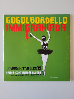 Gogol Bordello - Immigraniada EP Yellow LE1000 (Bassnectar Remix) Vinyl Record