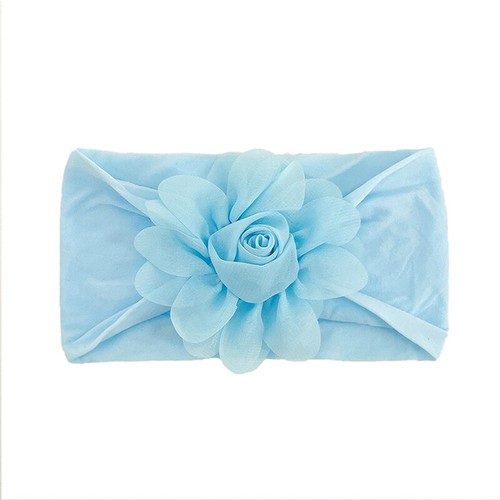 Baby Girls Hair Band Headband Flower Soft Elastic Headwear for Toddler Newborn - Picture 23 of 23