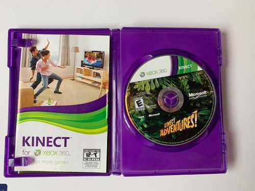 (2) Xbox 360 Kinect Games Kinect Adventures and Nat Geo America the Wild - Picture 2 of 6