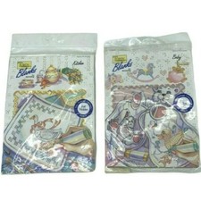 Lot 2 - Vintage Tobin Blanks For Decorating Baby Bibs R4401 Kitchen Pot Holder