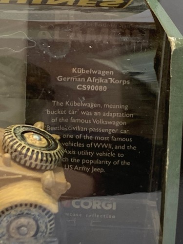 Corgi Fighting Machines T34/76 8th Tank Army & Kubelwagen German Afrika Korps - Picture 9 of 24