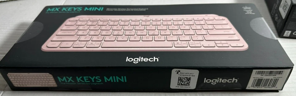 Set 2 Logitech MX Keys Mini & MX Anywhere 3 Pink Keyboard & Mouse Combo *SEALED* - Image 2 of 4