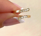 Silver Simulated Diamond CriscrossToe Ring Adjustable Birthday Gift 4 Womens 925