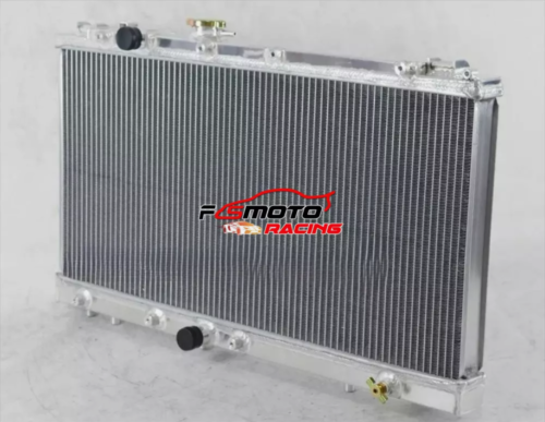 Aluminum Radiator&Fan For 1991-1999 Toyota Paseo Tercel EL44 EL54 EL45 TERCEL AT - Picture 4 of 7