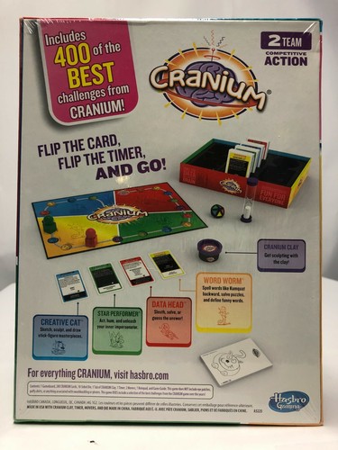 CRANIUM Brettspiel von Hasbro 2013 Neu versiegelte Verpackung A5225 - Bild 8 von 8