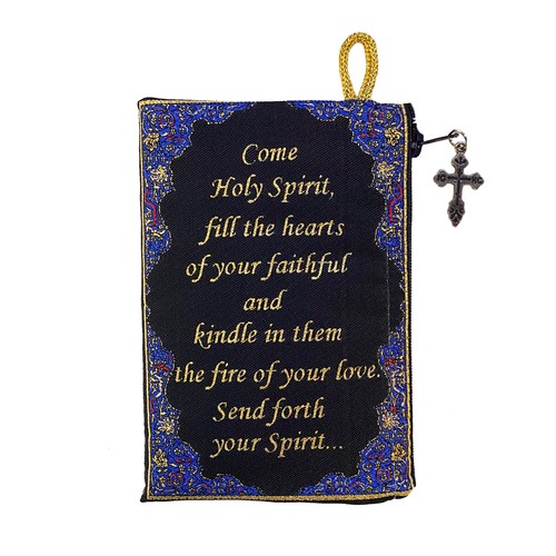 "Holy Spirit" after Tiffany's Stained Glass Confirmation Keepsake Tapestry Pouch - Imagen 2 de 5