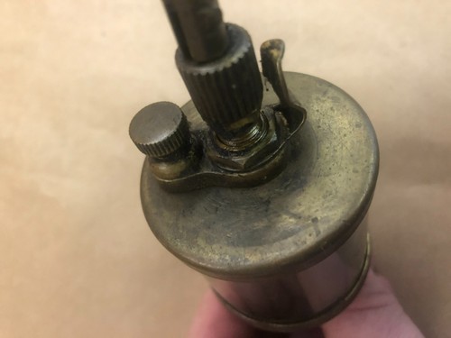 Vintage IHC International Brass Drip Oiler Hit Miss Gas Engine - Picture 5 of 6