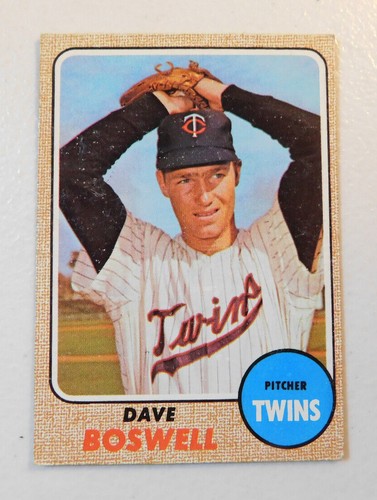 1968 TOPPS BASEBALL YOU PICK YOUR CARD, COMPLETE YOUR SET #'s 7-596 (item#E55) - Picture 117 of 187