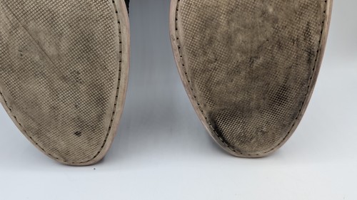 LOUIS VUITTON Leather Formal Lace-Up Brogues Castagne size UK 10 EU 44 Worn - Picture 20 of 20
