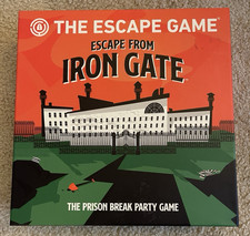 The Escape Game: Escape From Iron Gate The Prison-Break Style Party Game NEW