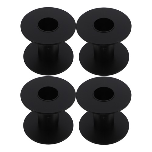 4 Pcs Replacement Spool Plastic Cable Bobbins Empty Spools Compact - Picture 3 of 12