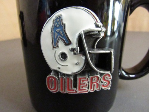 NEW NFL Houston Oilers Coffee Mug 3D Sculpted PewterHelmet - Picture 2 of 5