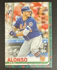 2019 Topps Holiday Pete Alonso ROOKIE RC Card #HW71 - New York Mets