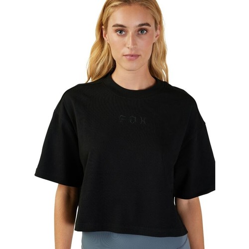 Fox Racing Women's Wordmark Oversized Crop T-Shirt - Picture 4 of 14