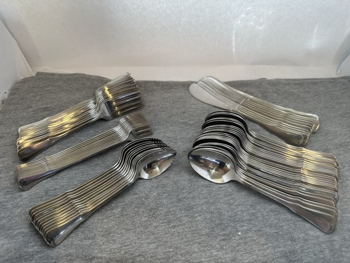 Oneida Community Stainless Steel Patrick Henry Mixed Lot Of 69 Excellent Pieces - Picture 19 of 24