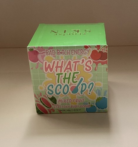 P Louise What's The Scoop Stretchy Body Scrub MIXED FRUIT 200g SEALED - Picture 2 of 4