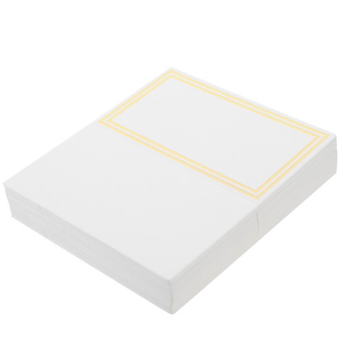  50 Stück Sitzkarten für Hochzeit Blanko Gäste Sitzplätze handgeschrieben Tisch Platz Name - Bild 6 von 17