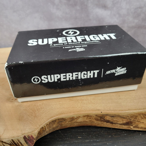 SuperFight The Card Game of Absurd Arguments 2015 500 Card Complete Skybound - Picture 5 of 13