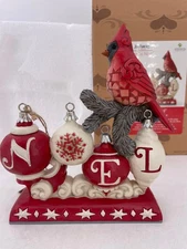 Enesco Jim Shore -  Nordic Noel Christmas Cardinal  #6015487