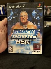 WWE SmackDown Here Comes the Pain (Sony PlayStation 2, 2003) CIB - Tested