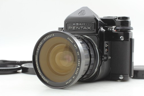 Meter Works ! [ N MINT w/ Strap ] Pentax 6x7 Mirror Up TTL 55mm f3.5 From JAPAN