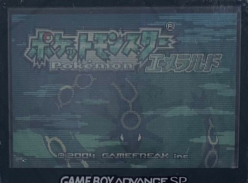 Pokemon Emerald Nintendo Gameboy Advance GBA Japanese Cartridge Cleaned Game boy - Picture 2 of 16