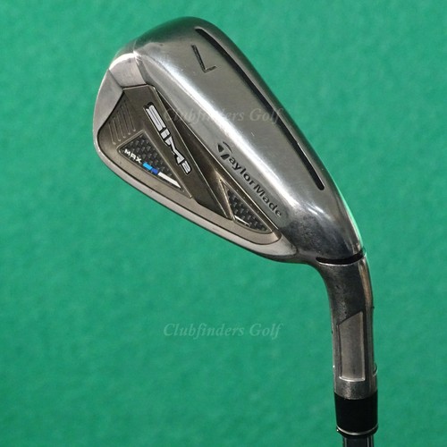 TaylorMade SIM2 Max Single 7 Iron True Temper Dynamic Gold 120 S300 Steel Stiff