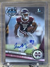2023 Bowman U Chrome 1st Jo’Quavious Woody Marks Auto Texans Rookie Signature