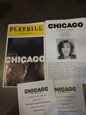 Chicago Broadway Playbill June 1997 Ann Reinking Bebe Neuwirth Joel Grey ORC