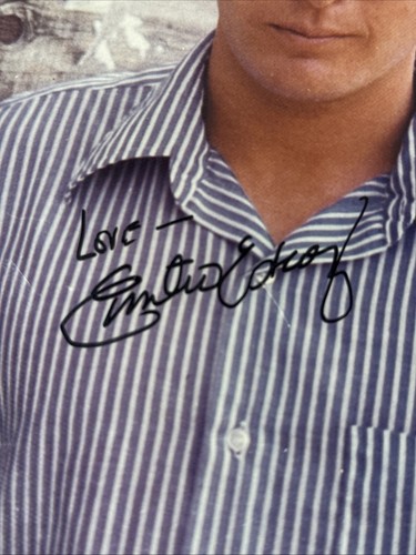EMILIO ESTEVEZ Early AUTOGRAPHED 8 X 10 HEADSHOT PHOTO - Picture 3 of 7