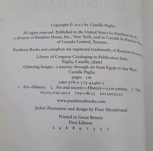 Glittering Images / Camille Paglia A Journey Through Art From Egypt To Star Wars - Picture 9 of 24