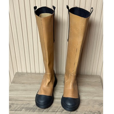 靴 GANNI Recycled Rubber Country Boot Ganni Recycled Rubber Country Boot – Cycle Platform