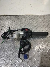 2009-2014 YAMAHA R1 OEM RIGHT SIDE CLIPON HANDLEBAR W/THROTTLE ASSEMBLY & SWITCH