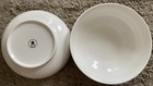 Malacasa 2 x White Porcelain Large Serving Bowls, 3400ML  (25 x 10cm)
