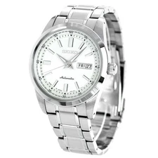 Seiko Selection SARV001 Analog Men's Watch White Silver Mechanical Model