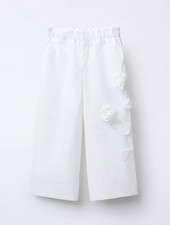 ZARA KIDS GIRLS 3D FLOWER PANTS