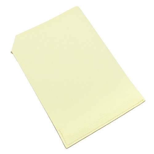 Hermes HERMES Passport Case Tarmac PM Vaud Epson Jaune Milton Silver Fitting Yel - Bild 2 von 9