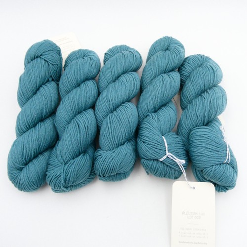 Quince & Co Hilo de pinzón Dedos Lana 221 yardas 50 g Color 148 Aleutianas Juego de 5 - Imagen 4 de 5