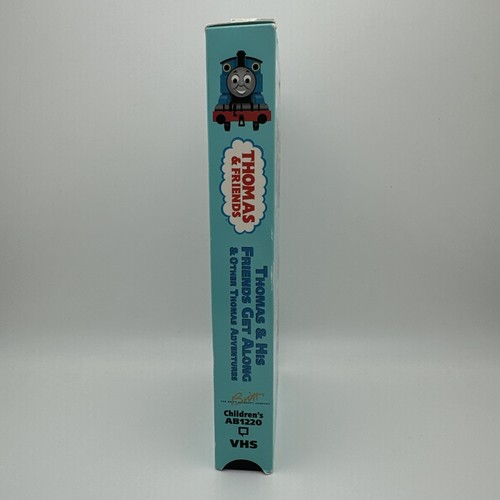 Thomas the Tank Engine & Friends VHS 2000 Thomas & His Friends Get Along OOP NOS - Picture 5 of 7