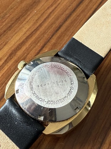 Reloj Automático Mondia Moonlander Vintage Años 70 Suizo Antiguo Stock Nuevo 754 - Imagen 5 de 12